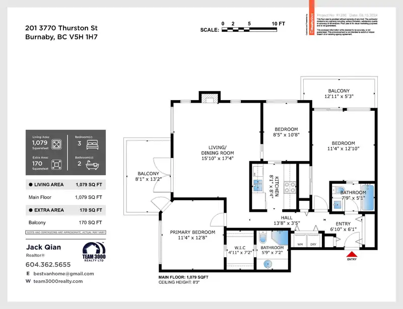 201 3770 THURSTON STREET - photo 1 of 20