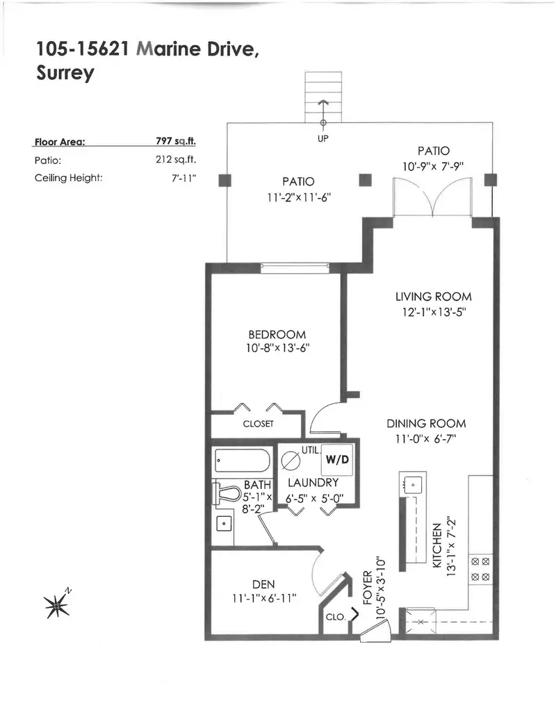 105 15621 MARINE DRIVE - photo 2 of 25