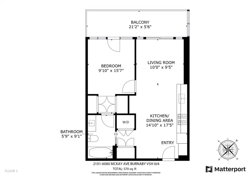 2101 6080 MCKAY AVENUE - photo 3 of 40