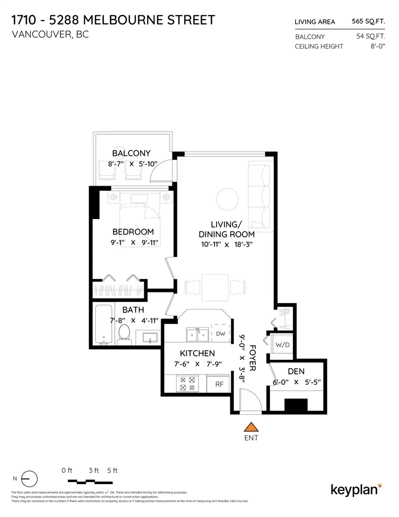 1710 5288 MELBOURNE STREET - photo 4 of 25