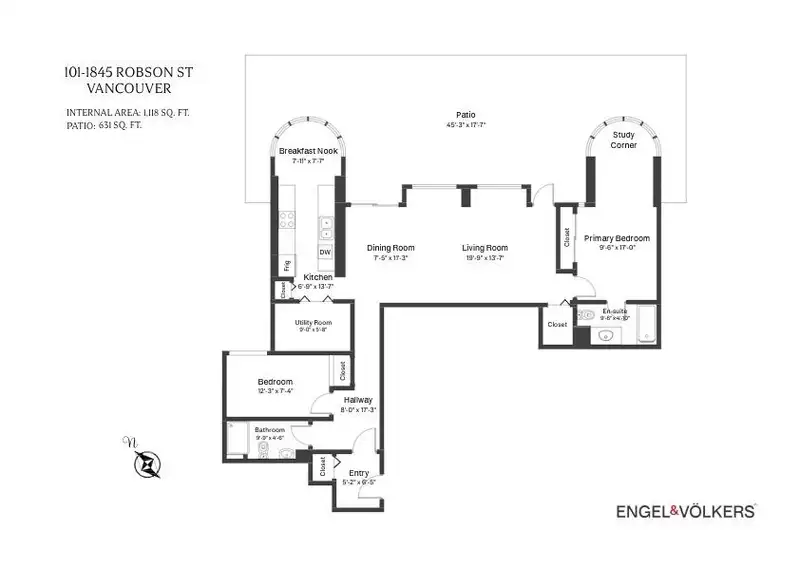 101 1845 ROBSON STREET - photo 2 of 24