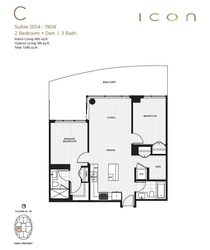 1204 7728 PARK CRESCENT - photo 2 of 11