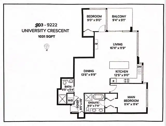 903 9222 UNIVERSITY CRESCENT - photo 2 of 3