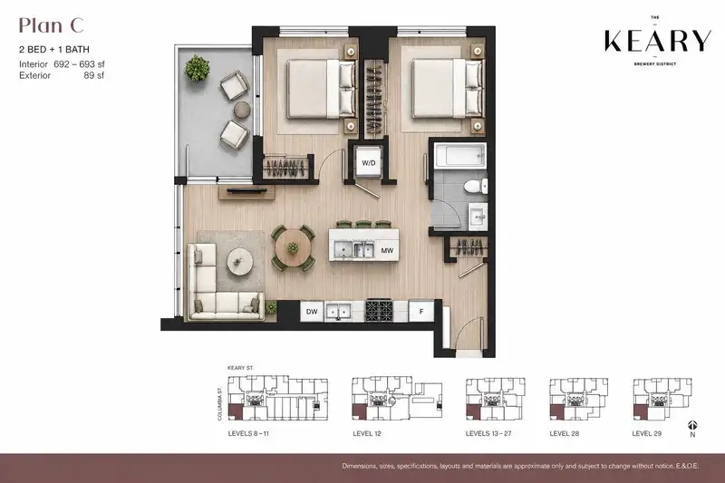1408 230 KEARY STREET - photo 3 of 5