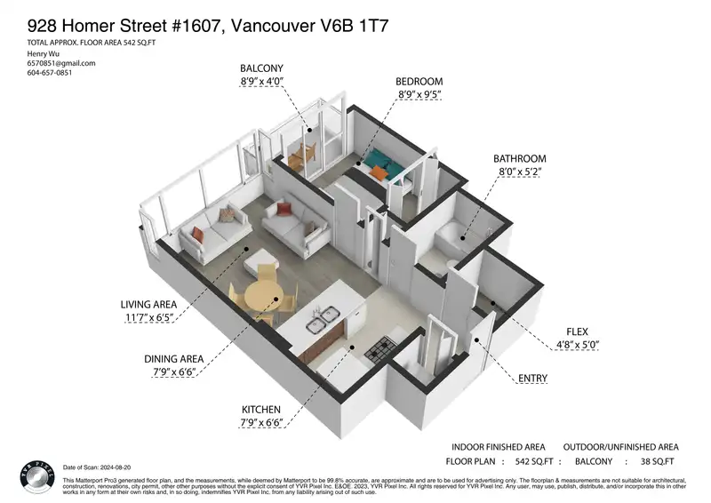 1607 928 HOMER STREET - photo 1 of 38