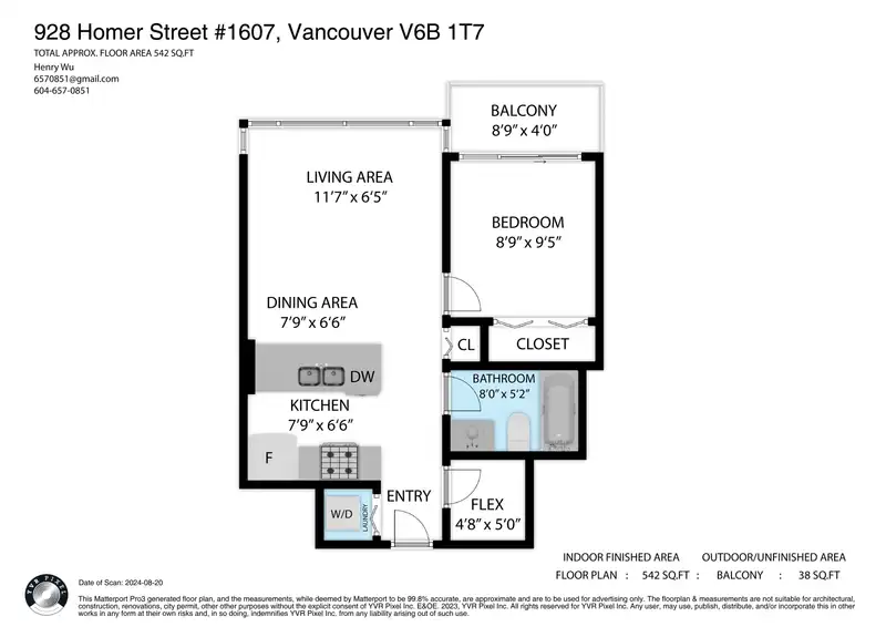 1607 928 HOMER STREET - photo 2 of 38