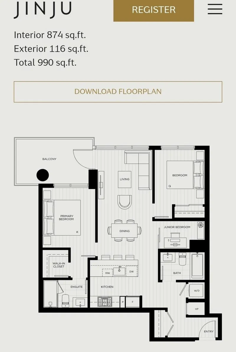 3107 537 COTTONWOOD AVENUE - photo 2 of 24