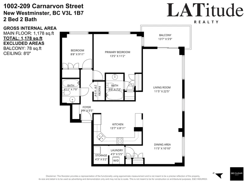 1002 209 CARNARVON STREET - photo 3 of 25