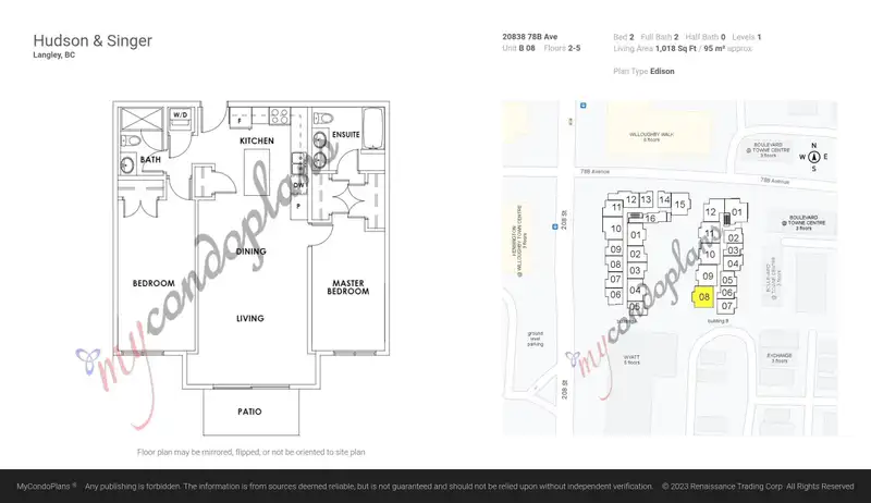 B208 20838 78B AVENUE - photo 2 of 17