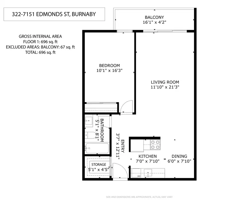 322 7151 EDMONDS STREET - photo 2 of 16