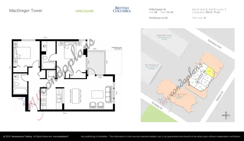 1408 5189 GASTON STREET - photo 4 of 30