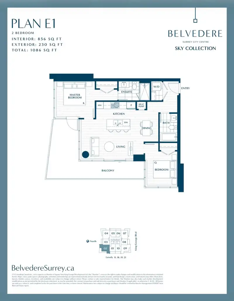 1802 9675 KING GEORGE BOULEVARD - photo 2 of 38