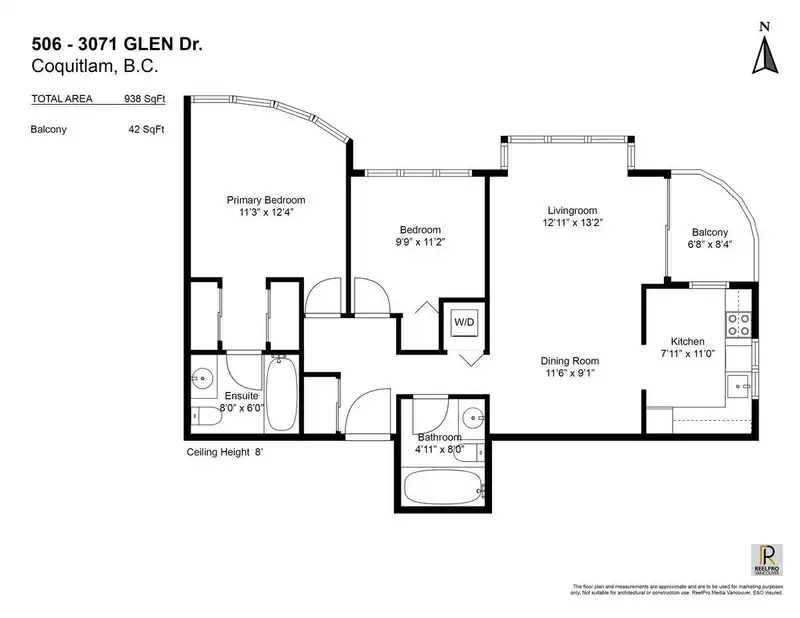 506 3071 GLEN DRIVE - photo 2 of 32
