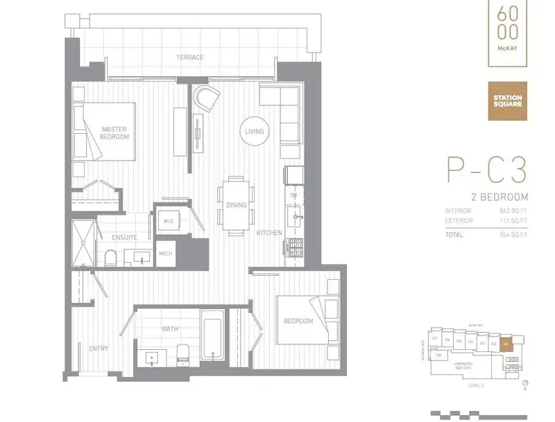 201 6000 MCKAY AVENUE - photo 1 of 1
