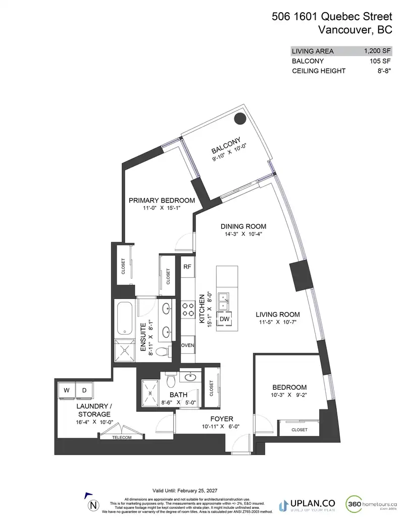 506 1601 QUEBEC STREET - photo 2 of 40