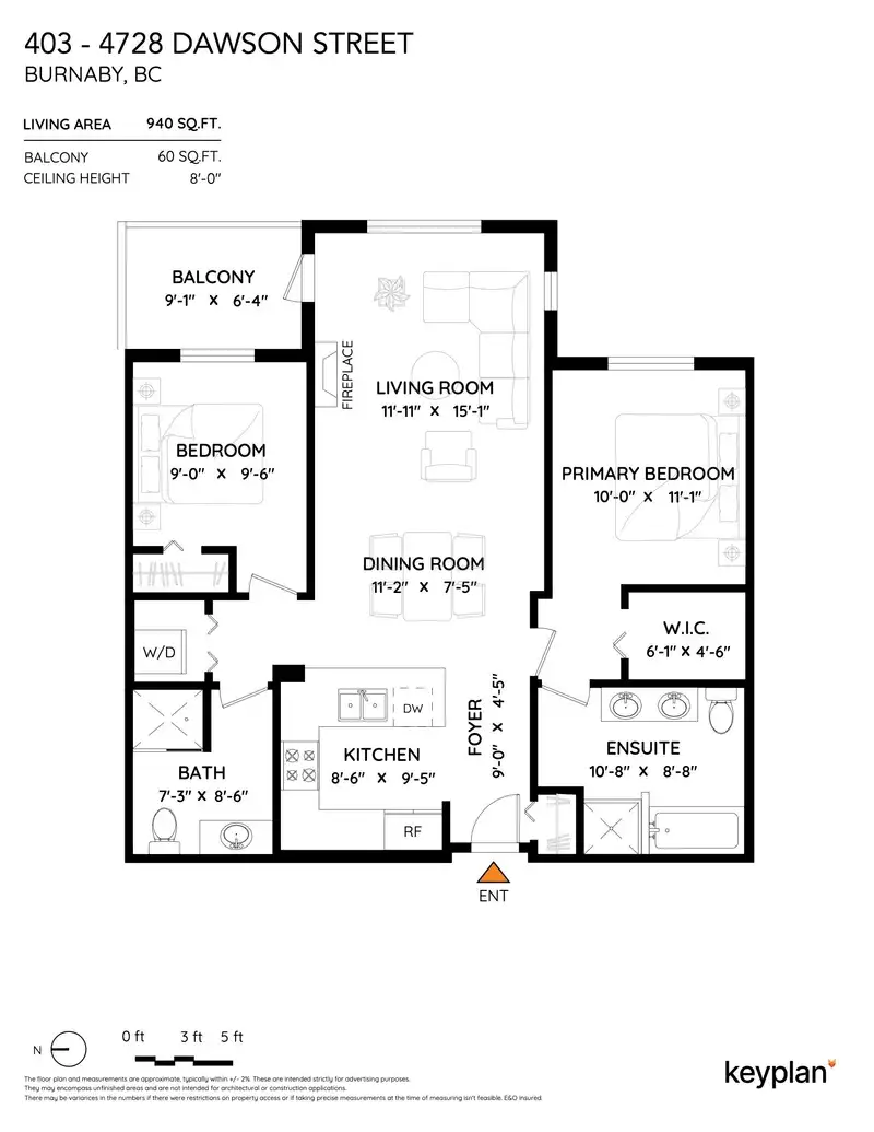 403 4728 DAWSON STREET - photo 2 of 35