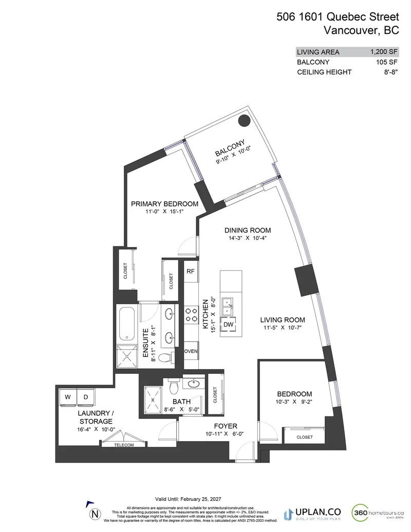 506 1601 QUEBEC STREET - photo 2 of 25