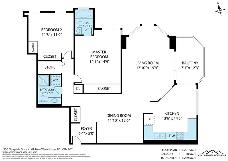 1101 1250 QUAYSIDE DRIVE - photo 2 of 39
