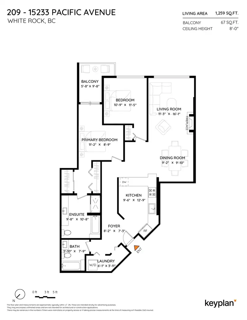 209 15233 PACIFIC AVENUE - photo 2 of 31