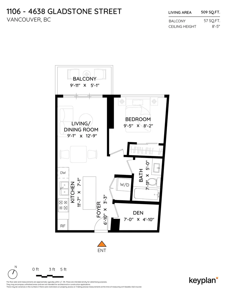 1106 4638 GLADSTONE STREET - photo 2 of 25