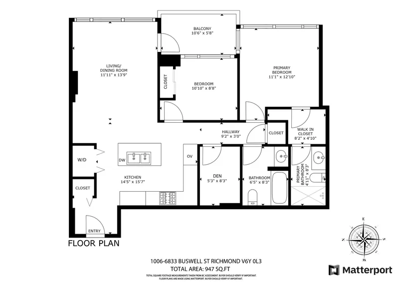 1006 6833 BUSWELL STREET - photo 1 of 25