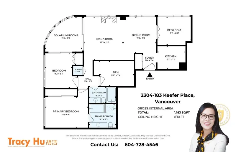 2304 183 KEEFER PLACE - photo 2 of 21