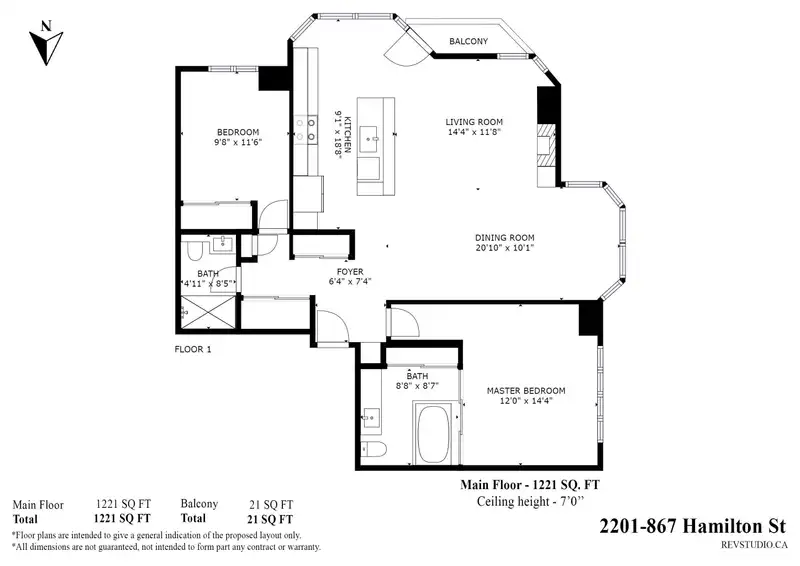 2201 867 HAMILTON STREET - photo 3 of 30