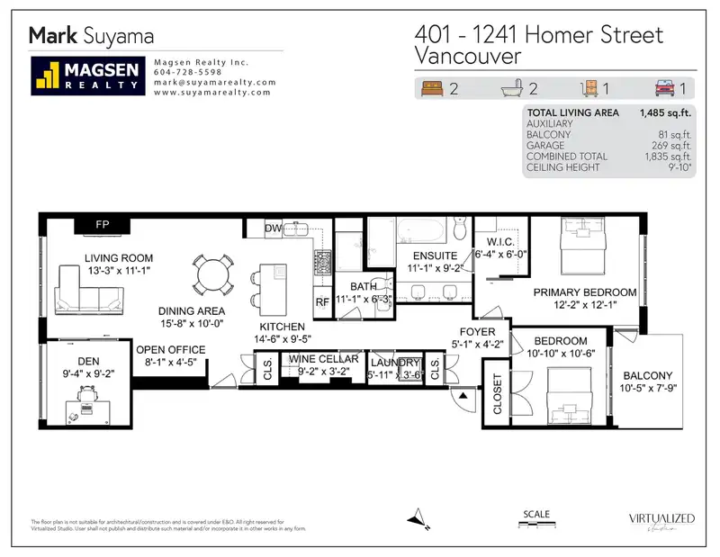 401 1241 HOMER STREET - photo 3 of 32