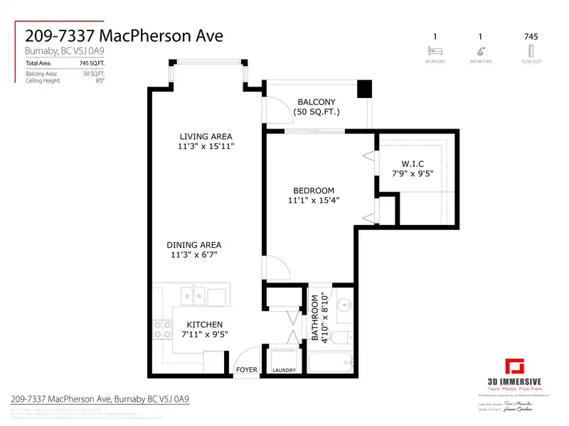 209 7337 MACPHERSON AVENUE - photo 3 of 20