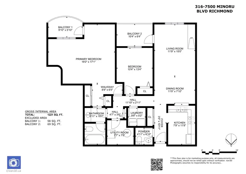 316 7500 MINORU BOULEVARD - photo 3 of 21