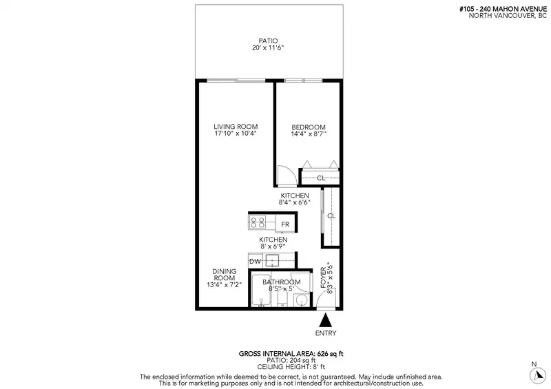 105 240 MAHON AVENUE - photo 2 of 18