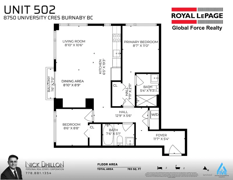 502 8750 UNIVERSITY CRESCENT - photo 3 of 24