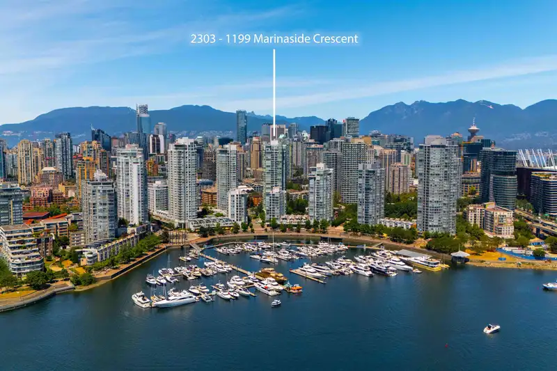 2303 1199 MARINASIDE CRESCENT - photo 2 of 40
