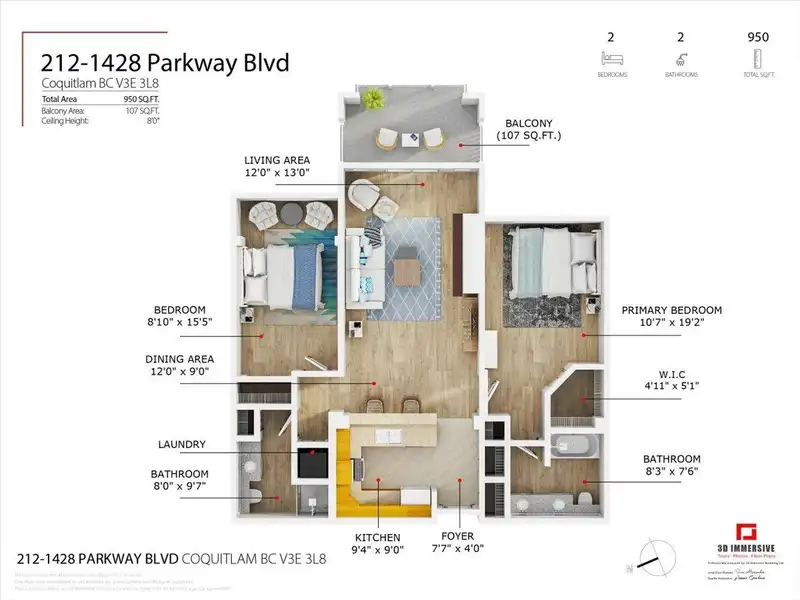 212 1428 PARKWAY BOULEVARD - photo 2 of 36