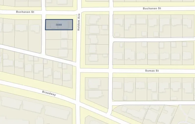 5688 BUCHANAN STREET - photo 1 of 1