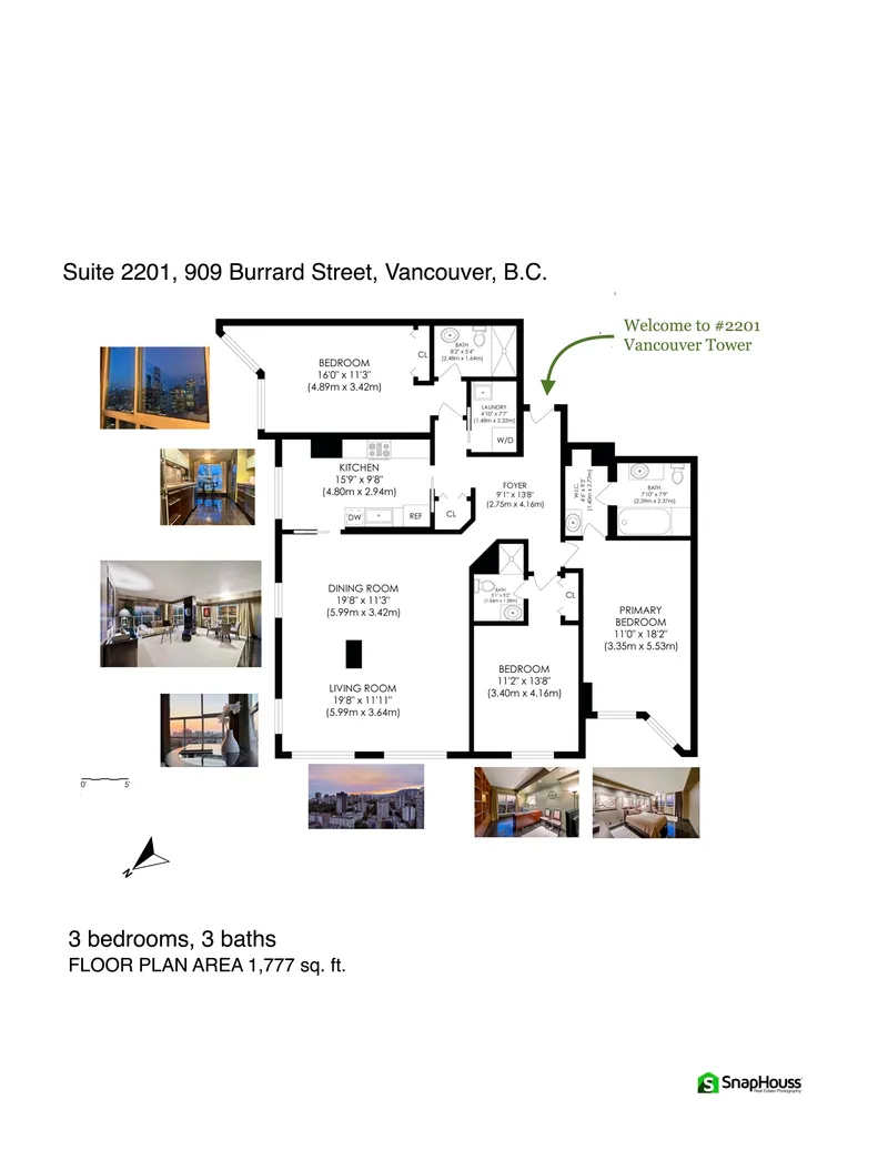 2201 909 BURRARD STREET - photo 3 of 25