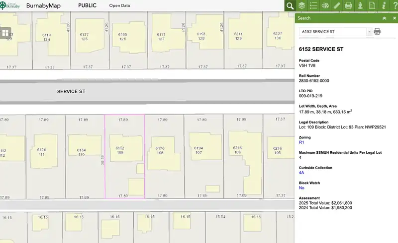 6152 SERVICE STREET - photo 3 of 5