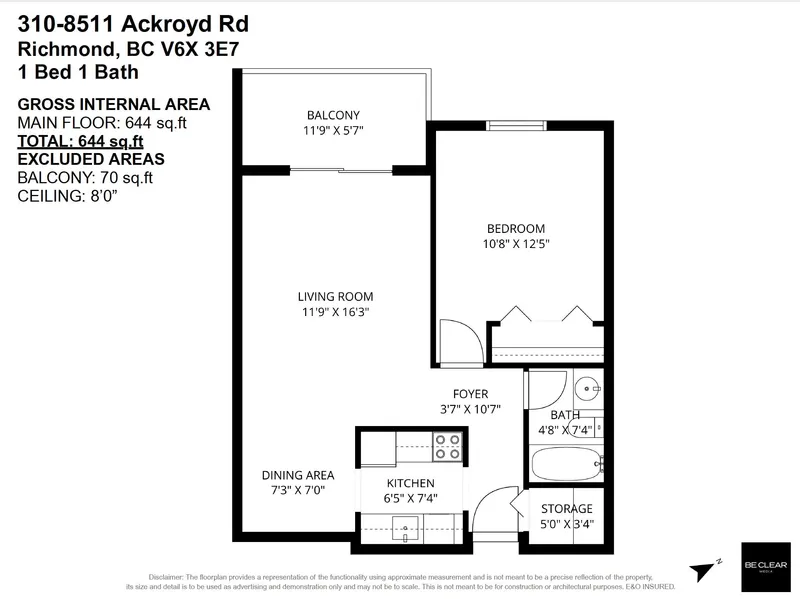 310 8511 ACKROYD ROAD - photo 2 of 25