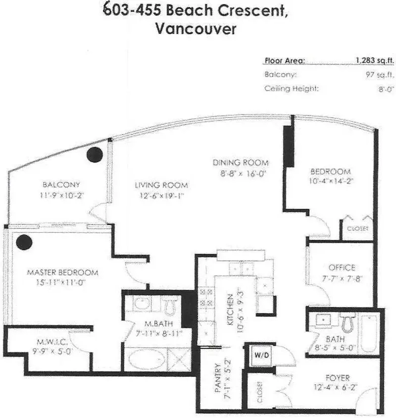 603 455 BEACH CRESCENT - photo 2 of 10