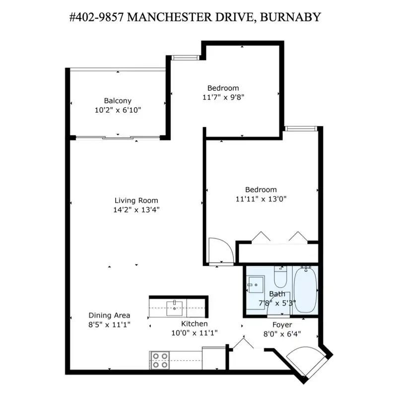 402 9857 MANCHESTER DRIVE - photo 2 of 31