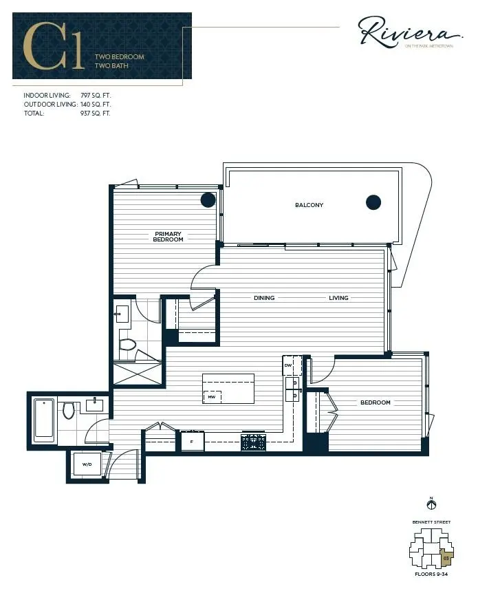 2403 4988 BENNETT STREET - photo 2 of 12