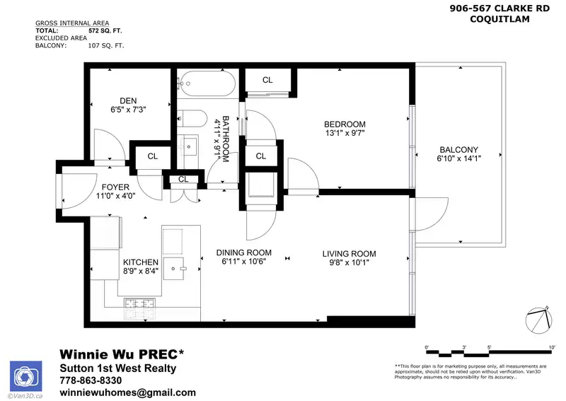 906 567 CLARKE ROAD - photo 2 of 15