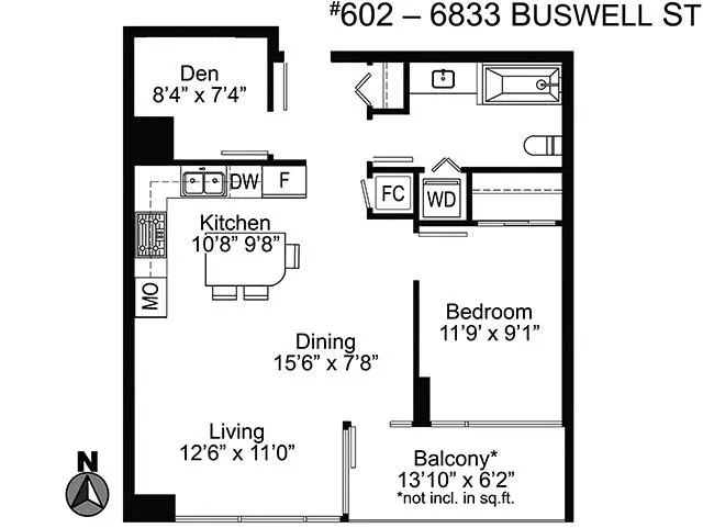 602 6833 BUSWELL STREET - photo 2 of 25