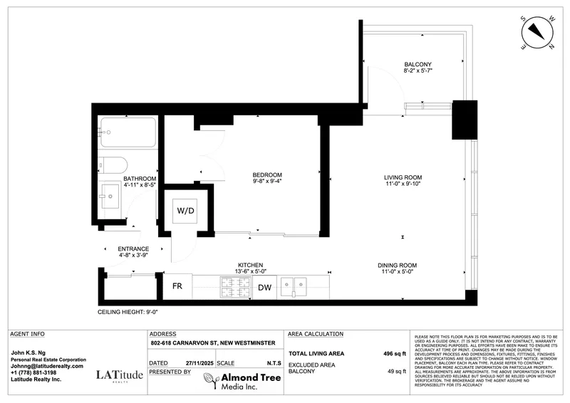 802 618 CARNARVON STREET - photo 3 of 23