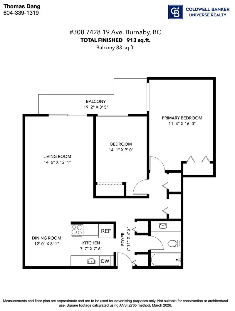 308 7428 19TH AVENUE - photo 2 of 15