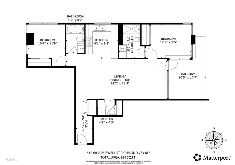 512 6833 BUSWELL STREET - photo 1 of 25