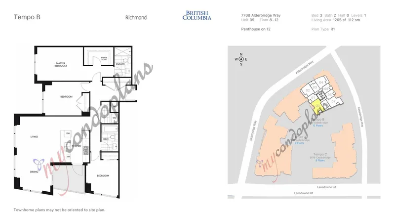 1109 7708 ALDERBRIDGE WAY - photo 2 of 25